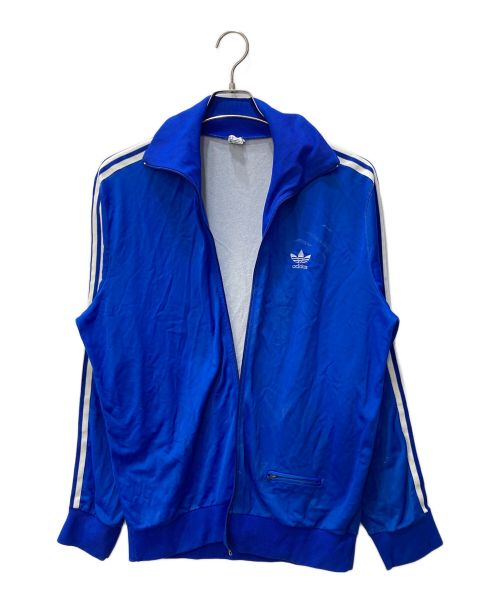 adidas（アディダス）adidas (アディダス) トラックジャケット 70s VENTEX フランス製 ブルー サイズ:4の古着・服飾アイテム