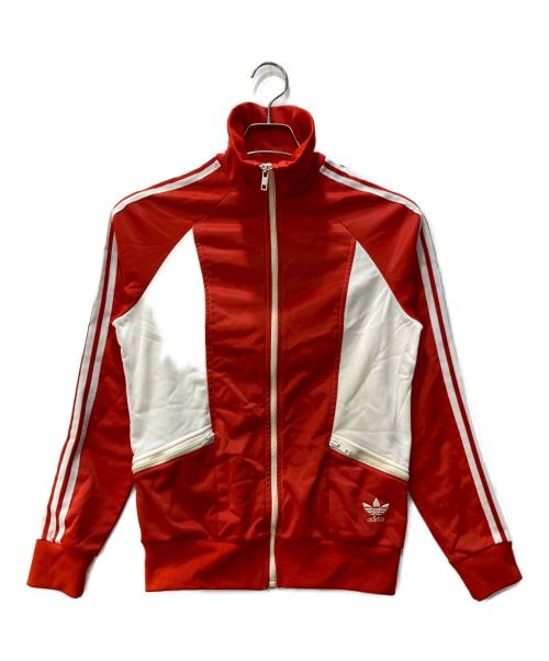 adidas（アディダス）adidas (アディダス) トラックジャケット VENTEX フランス製 レッド サイズ:表記なしの古着・服飾アイテム