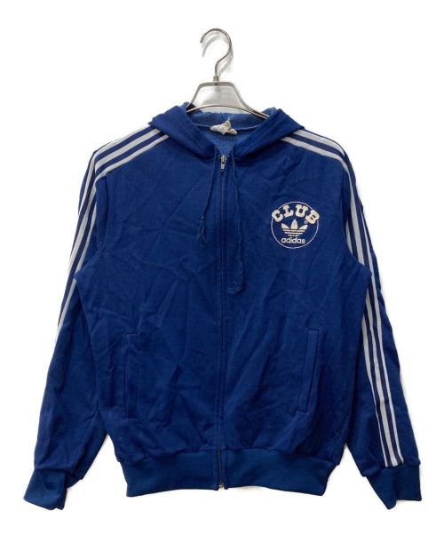 adidas（アディダス）adidas (アディダス) トラックジャケット 	VENTEX 70s ブルー サイズ:180cmの古着・服飾アイテム