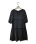 TO BE CHIC (トゥービーシック) ティアードワンピース　W5J05-542-09 ブラック サイズ:40：6000円