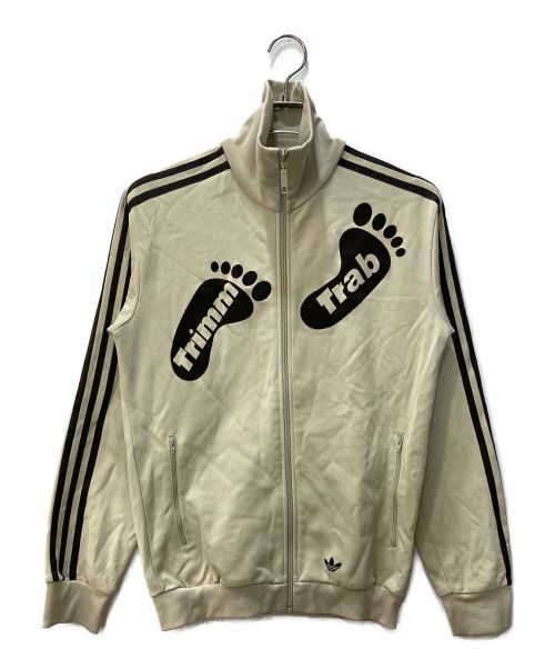 adidas（アディダス）adidas (アディダス) Trimm Trab 04sトラックジャケット アイボリー サイズ:Sの古着・服飾アイテム