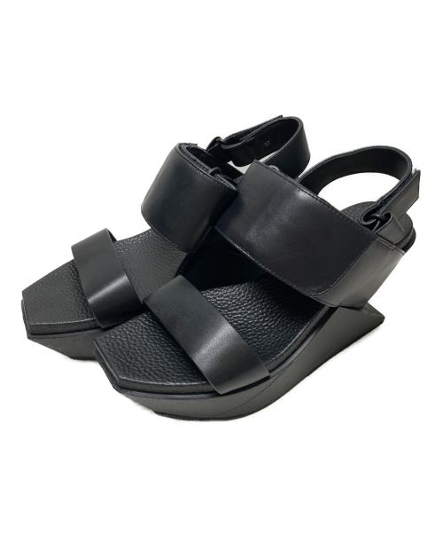 UNITED NUDE（ユナイテッドヌード）UNITED NUDE (ユナイテッドヌード) Delta Wedge Sandal　UN6282BW00033 ブラック サイズ:37の古着・服飾アイテム