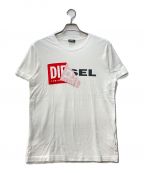 DIESELディーゼル）の古着「ロゴプリントＴシャツ」｜ホワイト