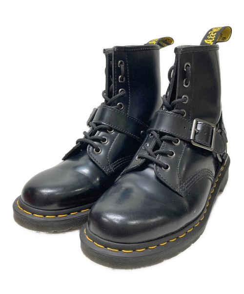 Dr.Martens（ドクターマーチン）Dr.Martens (ドクターマーチン) 1460 HARNESS 8EYE BOOT ブラック サイズ:UK7の古着・服飾アイテム