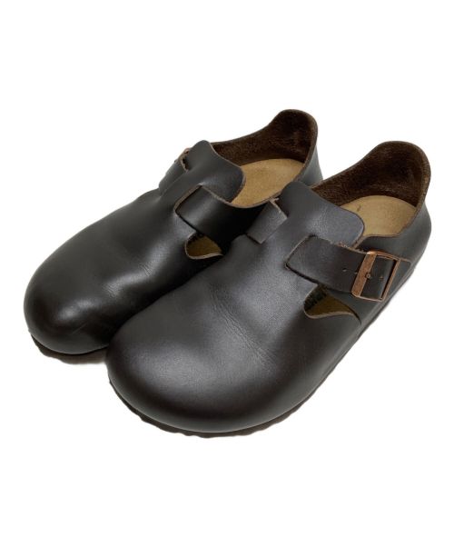 BIRKENSTOCK（ビルケンシュトック）BIRKENSTOCK (ビルケンシュトック) LONDON オイルドレザーサンダル ブラウン サイズ:37の古着・服飾アイテム