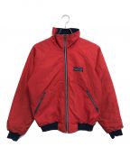 Patagoniaパタゴニア）の古着「シェルドシンチラジャケット」｜レッド