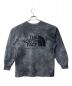 THE NORTHFACE PURPLELABEL (ザ・ノースフェイス パープルレーベル) 7oz Tie Dye L/S Logo Tee グレー サイズ:S：5000円