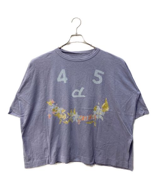 45R（フォーティーファイブアール）45R (フォーティーファイブアール) Tシャツ パープル サイズ:FREEの古着・服飾アイテム