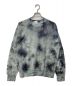 6(ROKU) BEAUTY&YOUTH（ロク ビューティーアンドユース）の古着「SUKE TIE DYE MOTIF KNIT PULLOVER 8613-105-0131」｜グリーン