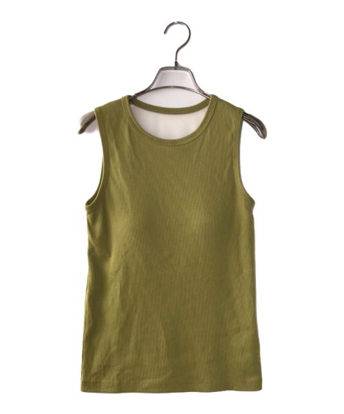 Ameri（アメリ）AMERI (アメリ) USEFUL BACK SHEER TANK TOP グリーン サイズ:Ｍの古着・服飾アイテム