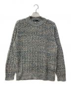 08sircusゼロエイトサーカス）の古着「GIMA cotton melange crew neck sweater S23SS-KN06」｜グリーン