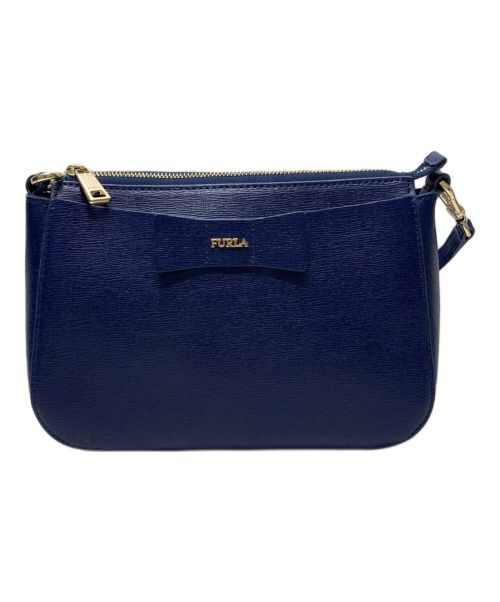 FURLA（フルラ）FURLA (フルラ) ショルダーバッグ ネイビーの古着・服飾アイテム