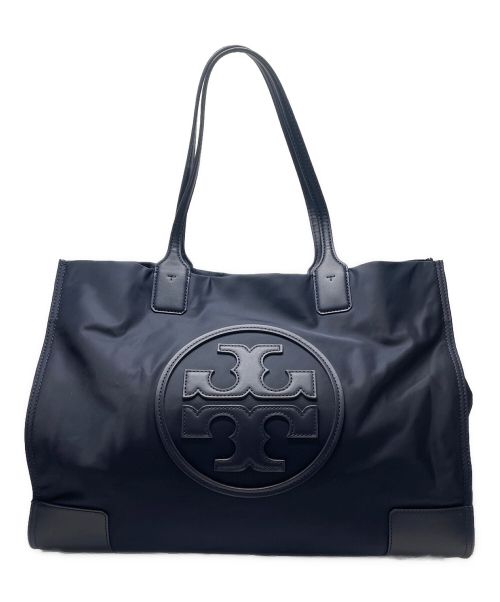 TORY BURCH（トリーバーチ）TORY BURCH (トリーバーチ) ELLA TOTE　45207 ネイビーの古着・服飾アイテム