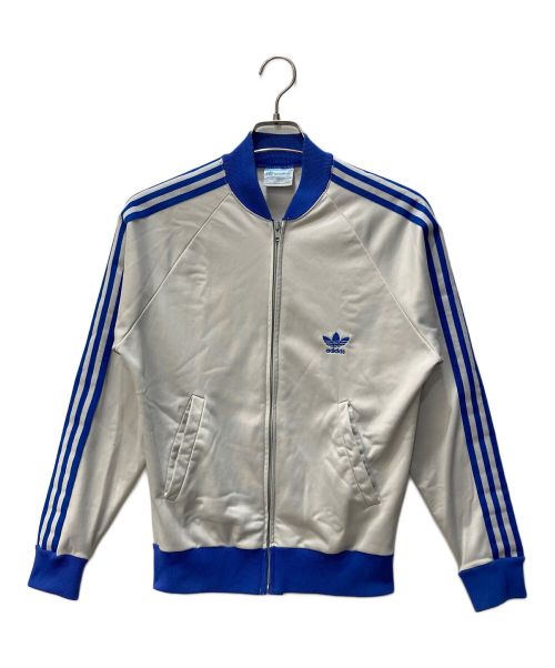 adidas（アディダス）adidas (アディダス) トラックジャケット　80s ATP KEYROLAN  グレー サイズ:Ｓの古着・服飾アイテム