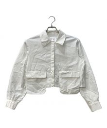 Ameri（アメリ）の古着「PROTRUSIVE POCKET SHIRT」｜ホワイト