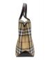 BURBERRY LONDON (バーバリーロンドン) ノヴァチェックハンドバッグ：16000円