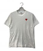 PLAY COMME des GARCONSプレイ コムデギャルソン）の古着「Tシャツ　AZ-T108」｜ホワイト