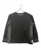 CMF OUTDOOR GARMENTコンフィーアウトドアガーメント）の古着「OCTA LS TEE クルーネックカットソー」｜ブラック