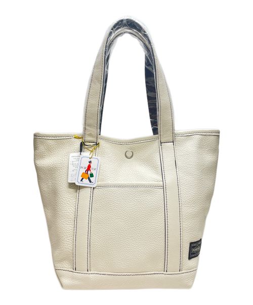 PORTER（ポーター）PORTER (ポーター) STYLE  TOTE BAG（S） ホワイト 未使用品の古着・服飾アイテム