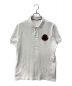 MONCLER（モンクレール）の古着「MAGLIA POLO MANICA CORTA E10918322000」｜ホワイト