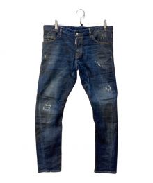 DSQUARED2（ディースクエアード）の古着「SEXY TWIST JEAN」｜インディゴ