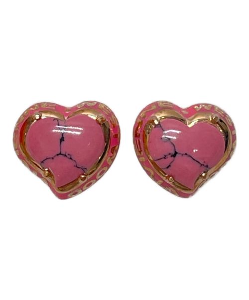 Vivienne Westwood（ヴィヴィアンウエストウッド）Vivienne Westwood (ヴィヴィアンウエストウッド) CORAZONE EARRINGS ピンクの古着・服飾アイテム