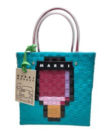 MARNI（マルニ）の古着「ピクニックバッグ」｜ブルー