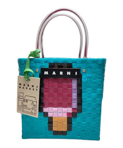 MARNI（マルニ）MARNI (マルニ) ピクニックバッグ ブルー サイズ:UNI 未使用品の古着・服飾アイテム