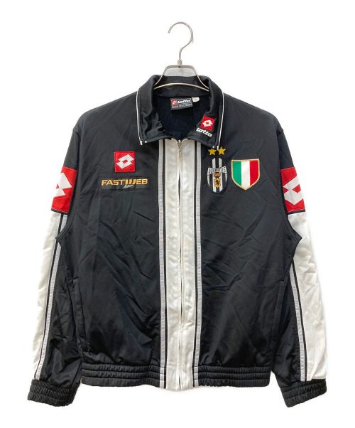 LOTTO（ロット）LOTTO (ロット) トラックジャケット JUVENTUS ブラック サイズ:Sの古着・服飾アイテム