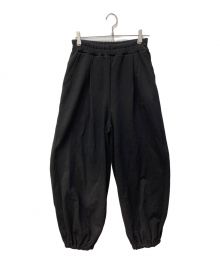 MAISON SPECIAL（メゾンスペシャル）の古着「Balloon Sweat Pants　21241465205」｜ブラック