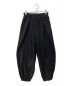 MAISON SPECIAL（メゾンスペシャル）の古着「Balloon Sweat Pants　21241465205」｜ブラック