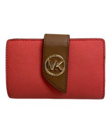 MICHAEL KORS（マイケルコース）の古着「財布　32F1GGRE8L」｜レッド