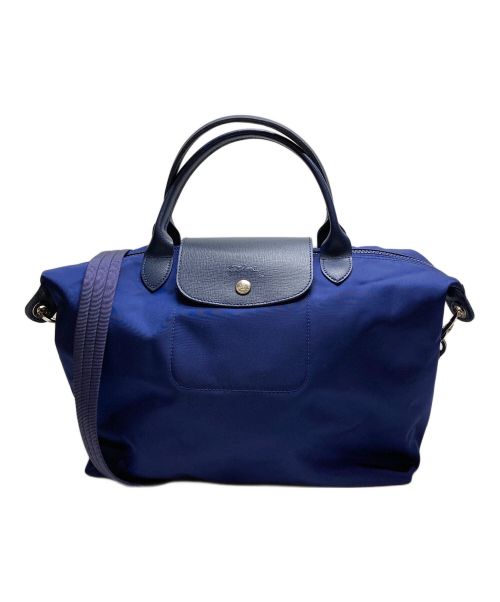 LONGCHAMP（ロンシャン）LONGCHAMP (ロンシャン) ルプリアージュ　1515578556 ブルーの古着・服飾アイテム