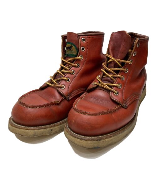 RED WING（レッドウィング）RED WING (レッドウィング) Irish Setter 6-inch Moc エンジニアブーツ ブラウン サイズ:7 1/2の古着・服飾アイテム