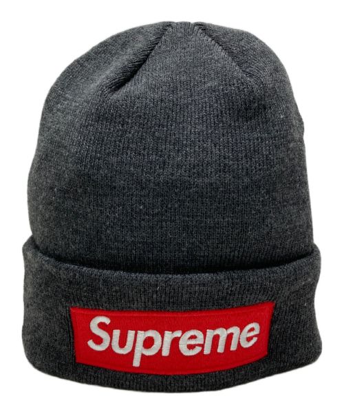 SUPREME（シュプリーム）SUPREME (シュプリーム) New Era (ニューエラ) ボックスロゴビーニー グレーの古着・服飾アイテム