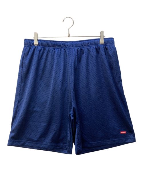 SUPREME（シュプリーム）SUPREME (シュプリーム) Small Box Baggy Mesh Short ネイビー サイズ:Ｌの古着・服飾アイテム