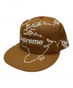 SUPREME×NEWERAシュプリーム×ニューエラ）の古着「Worldwide Box Logo New Era Hat」