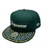 SUPREME×NEWERAシュプリーム×ニューエラ）の古着「Undisputed Box Logo Cap」｜グリーン