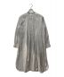 leno（リノ）の古着「ピンタックワンピース　PIN TUCK DRESS　L2201-DR002」｜グレー