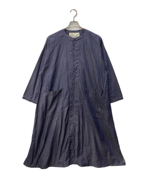 HARVEST（ハーヴェスト）HARVEST (ハーヴェスト) デニムワンピース　DENIM ATELIER ROBE　A42101-1 インディゴ サイズ:1の古着・服飾アイテム