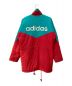 adidas (アディダス) 中綿コート レッド×グリーン サイズ:L：5000円