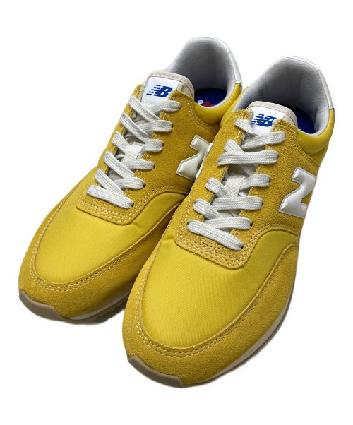 NEW BALANCE（ニューバランス）NEW BALANCE (ニューバランス) スニーカー　MLC100BQ イエロー サイズ:25.5cm 未使用品の古着・服飾アイテム