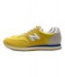 NEW BALANCE (ニューバランス) スニーカー　MLC100BQ イエロー サイズ:25.5cm 未使用品：6000円