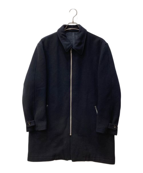 COMME des GARCONS HOMME（コムデギャルソン オム）COMME des GARCONS HOMME (コムデギャルソン オム) ウールジップコート　 HJ-080780 ブラック サイズ:Mの古着・服飾アイテム