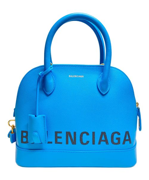 BALENCIAGA（バレンシアガ）BALENCIAGA (バレンシアガ) 2WAYショルダーバッグ スカイブルーの古着・服飾アイテム