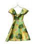 Kate Spade (ケイトスペード) ワンピース　cucumber floral flounce dress マルチカラー サイズ:2 未使用品：6000円