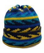 PACSパックス）の古着「WAVE Beanie」｜ブルー