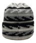 PACS (パックス) WAVE Beanie ホワイト×ブラック：6000円