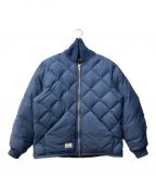 Schottショット）の古着「QUILTED DOWN JACKET」｜ブルー