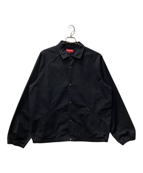 SUPREME（シュプリーム）SUPREME (シュプリーム) ANTIHERO (アンタイヒーロー) Snap Front Twill Jacket ブラック サイズ:Lの古着・服飾アイテム